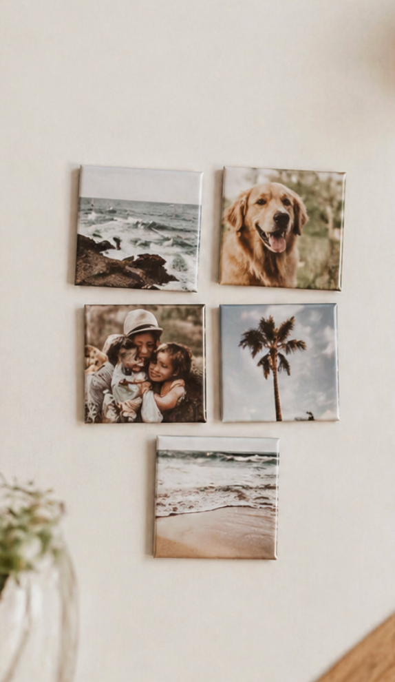 Custom Photo Magnets (5 pack)