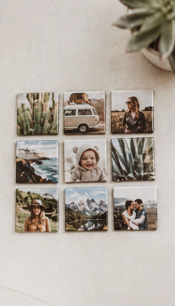Custom Photo Magnets (5 pack)